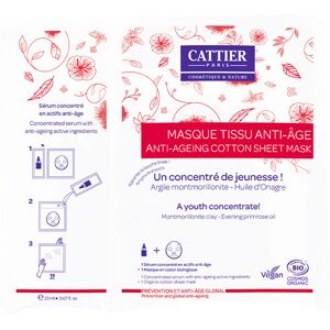 Cattier Masque Tissu Anti Age