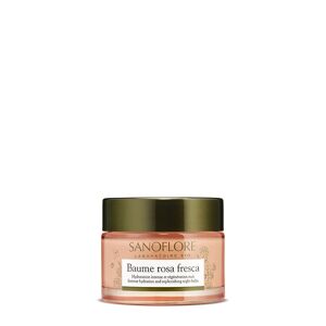 Sanoflore Creme de Nuit Regenerante a l'Acide Hyaluronique Naturelle et a la Rose de Damas