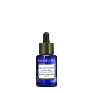 Sanoflore Huile Seche de Nuit Visage Anti-Rides