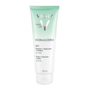 Vichy Normaderm 3 en 1 Nettoyant + Exfoliant + Masque