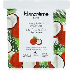 BLANCREME Masque Visage Tisse Hydratant Noix de Coco Masque