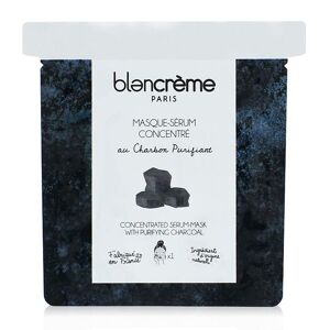 BLANCREME Masque Visage Tissé Purifant au Charbon