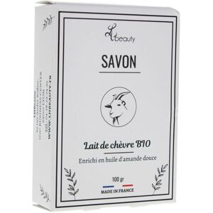 LHBEAUTY Savon Masque au Lait de Chevre Bio Demaquillant & Nettoyant