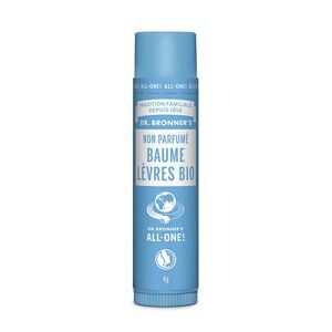 Dr. Bronner's Baume à Lèvres Bio Non-Parfumé