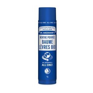 Dr. Bronner's Baume à Lèvres Bio Menthe Poivrée Soin Lèvres