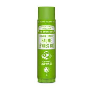 Dr. Bronner's Baume à Lèvres Bio Citron-Limette Soin Lèvres