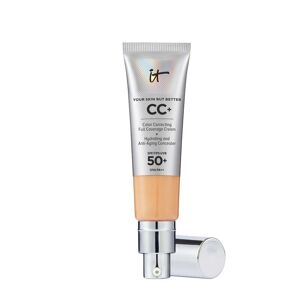 It Cosmetics - Your Skin But Better  CC+ Cream CC Crème Correctrice Haute Couvrance Medium Tan 32 ml - Publicité