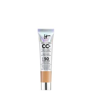 It Cosmetics - Your Skin But Better  CC+ Cream Mini CC Crème Correctrice Haute Couvrance Tan 12 ml - Publicité