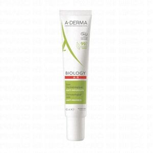 A-DERMA Biology A-R Soin dermatologique anti-rougeurs tube 40ml