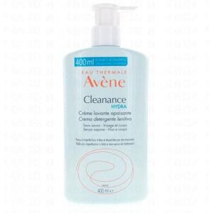 AVENE AVÈNE Cleanance Hydra crème lavante flacon 400ml - Publicité