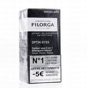 FILORGA Optim-Eyes contour des yeux 3en1 Offre spéciale -5  15ml - Publicité