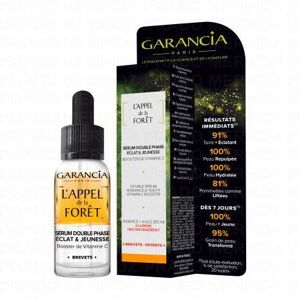 GARANCIA L'appel de la forêt - Double de sérum éclat jeunesse 8ml - Publicité