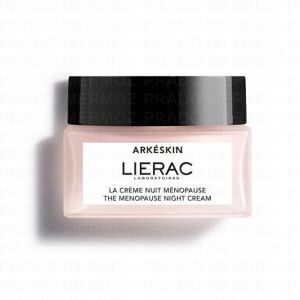 LIERAC Arkeskin crème nuit ménopause 50ml - Publicité