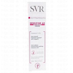 SVR Sensifine AR Crème hydratante/apaisante tube 40 ml - Publicité