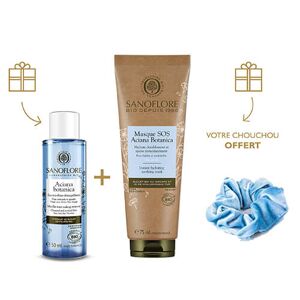 Coffret Masque SOS Aciana botanica + Eau Micellaire Sanoflore