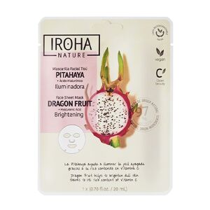 Masque Visage Illuminateur Fruit du Dragon Acide Hyaluronique Iroha Nature