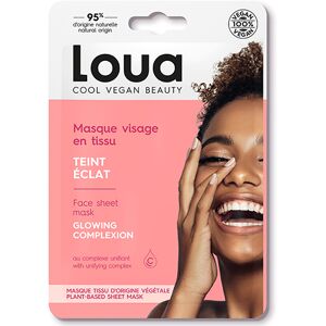 Masque en Tissu Visage Teint Eclat Loua