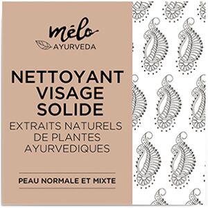 Melo Ayurveda Nettoyant Solide Visage Peaux Normales et Mixtes Melo Ayurveda