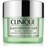 Clinique Superdefense™ Night Recovery Moisturizer crème de nuit hydratante anti-rides pour peaux grasses et mixtes 50 ml