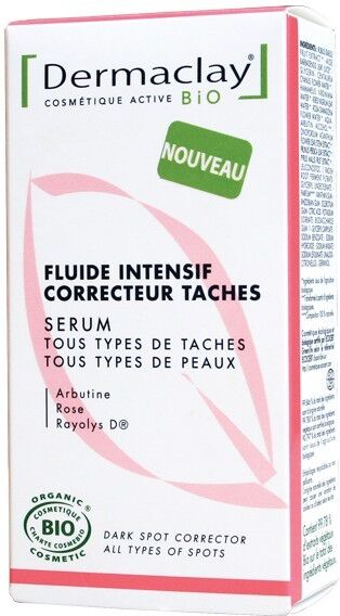 Dermaclay Fluide Intensif Concentré 30 ml - Correcteur Taches