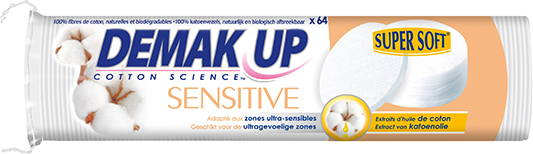 Demak-Up Demak Up Sensitive Coton sachet de 64