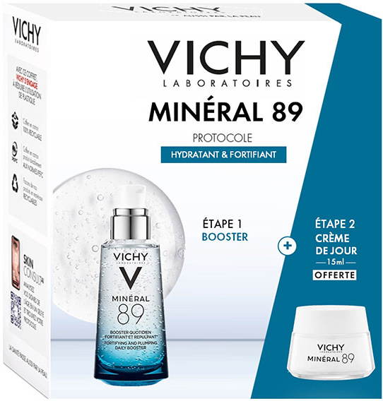 Vichy Minéral 89 Coffret Protocole Hydratant & Fortifiant