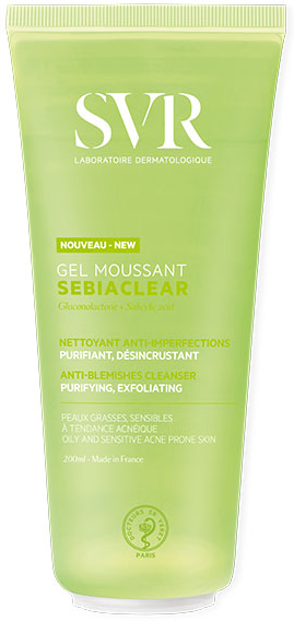 SVR Sebiaclear Gel Moussant 200ml