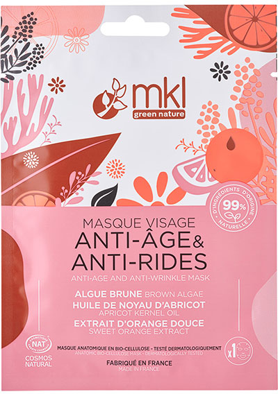 MKL Green Nature Masque Visage Anti-Age et Anti-Rides Bio