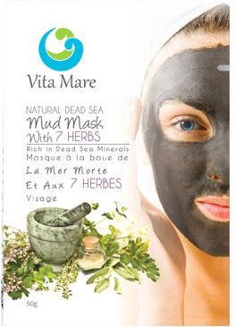 Vita Mare Vita Maré Masque à la Boue de la Mer Morte et aux 7 Herbes 50g