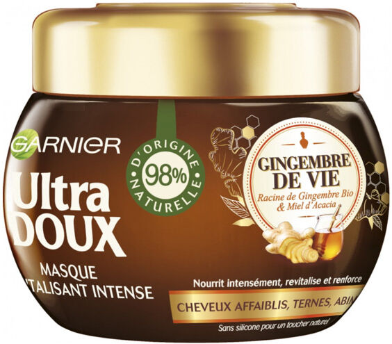 Garnier Ultra Doux Masque Revitalisant Intense Gingembre de Vie 300ml