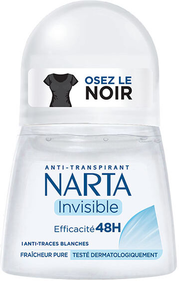 Narta Invisible Déodorant Bille Femme Anti-Transpirant 48h 50ml