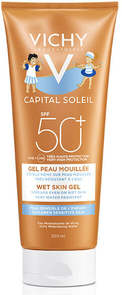 Vichy Capital Soleil Crème Solaire Enfant Gel Peau Mouillée SPF50+ 200ml