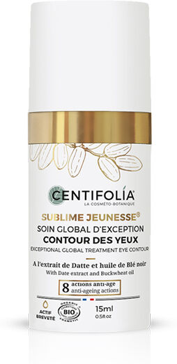 Centifolia Sublime Jeunesse Contour des Yeux Bio 15ml