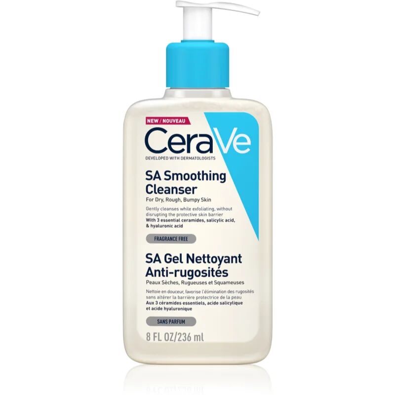 CeraVe SA gel nettoyant adoucissant pour peaux normales et sèches 236 ml