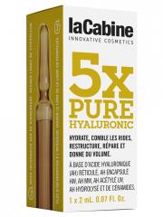 Lacabine 5Xpure Hyaluronic Ampoules 1 x 2 ml - Boîte 1 ampoule de 2 ml