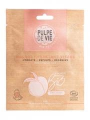 Pulpe de Vie Sex on The Peach Masque en Tissu Hydratant 1 Masque - Sachet 1 Masque