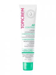 Topicrem AC Control Crème Hydratante Compensatrice Traitements Acnéiques 40 ml - Tube 40 ml