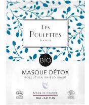 Les Poulettes Paris Masque Détox Anti-Pollution Bio 18 ml - Sachet 18 ml