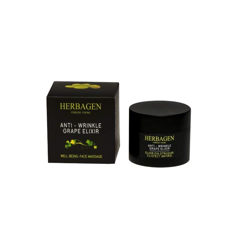 Herbagen crème anti-rides Elixir de vignes 99% naturel 50 gr