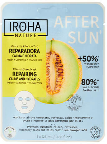 Masque Visage Après-soleil Réparateur Iroha Nature