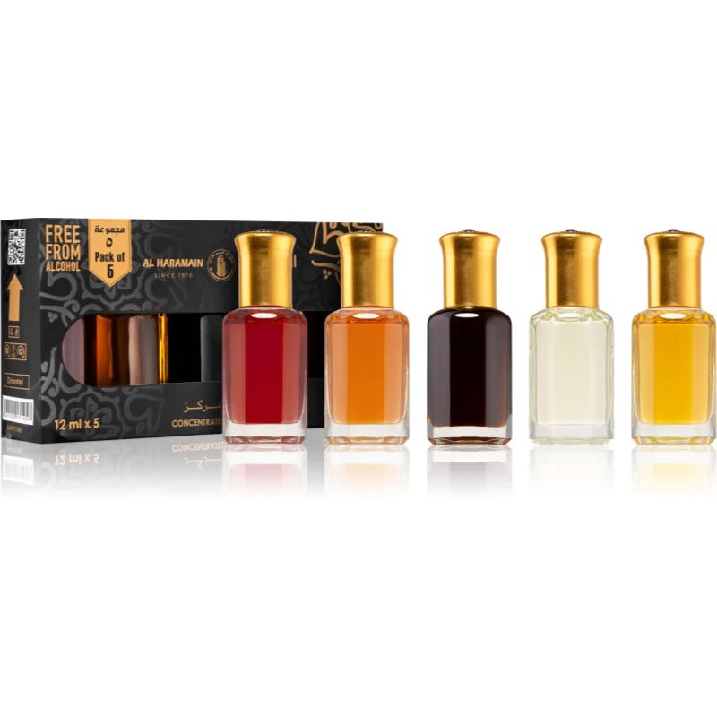 Al Haramain Concentrated Perfume Oils Oriental Gift Set Unisex