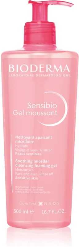 Bioderma Sensibio Gel Moussant Soothing Make-up Gel Remover 500 ml