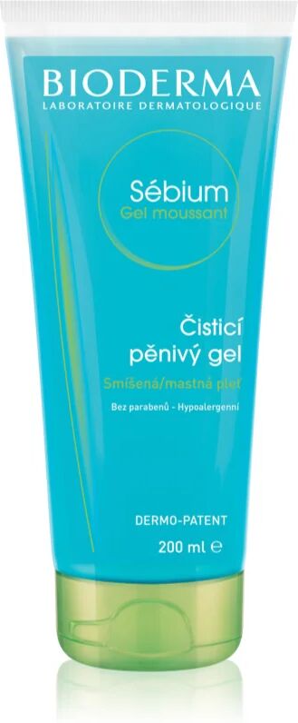 Bioderma Sébium Gel Moussant Cleansing Gel for Oily and Combination Skin 200 ml