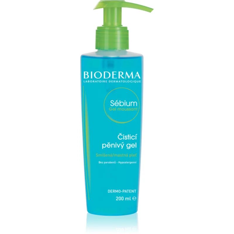 Bioderma Sébium Gel Moussant Cleansing Gel for Oily and Combination Skin 200 ml