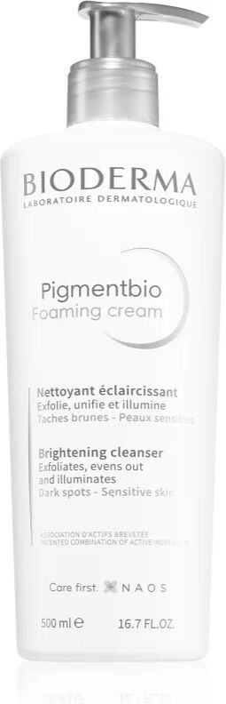 Bioderma Pigmentbio Foaming Cream Cleansing Cream To Treat Dark Spots 500 ml