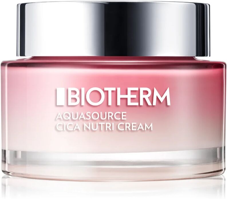 Biotherm Aquasource Cica Nutri Nourishing Moisturizing Cream for Dry to Very Dry Sensitive Skin 75 ml