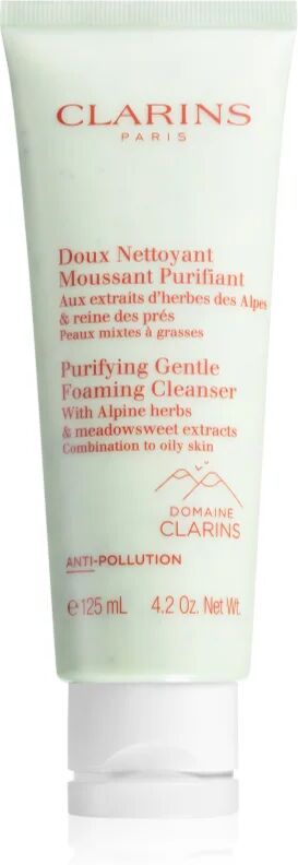 Clarins Purifying Gentle Foaming Cleanser Gentle Exfoliating Foaming Cream 125 ml