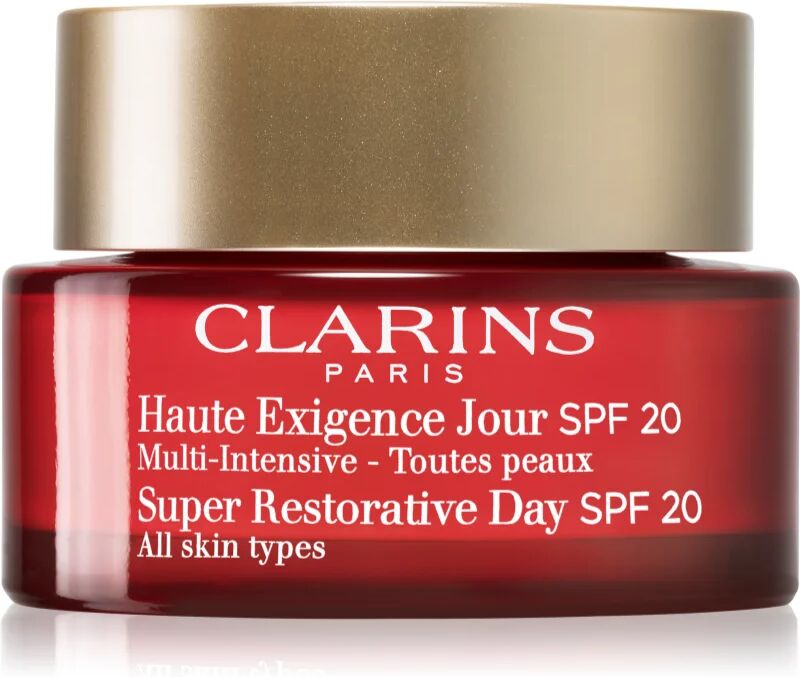 Clarins Super Restorative Day Anti-Wrinkle Lifting Day Cream for All Skin Types SPF 20 50 ml