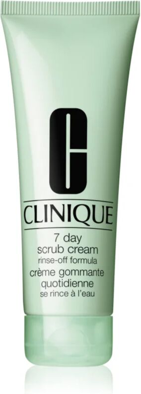 Clinique 7 Day Scrub Cream Rinse-Off Formula Cleansing Peeling for Everyday Use 100 ml