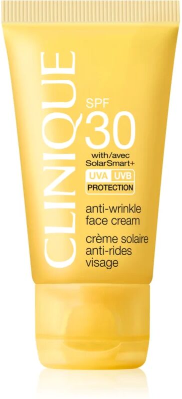 Clinique Sun SPF 30 Sunscreen Oil-Free Face Cream Anti-Wrinkle Face Cream SPF 30 50 ml